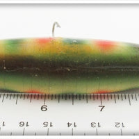 Immell Bait Co White With Red & Green Spots Musky Chippewa