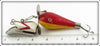 Water Witch Co Red, White & Yellow Lake George Floater Prototype