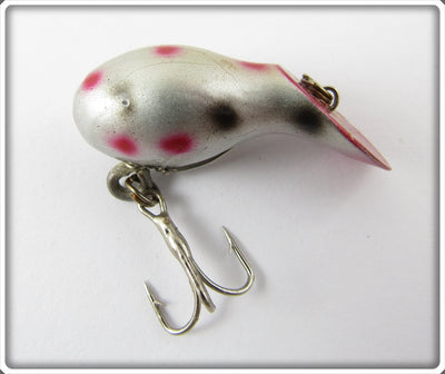 Heddon Silver Body Spotted Widget