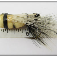Heddon Peet's Favorite White & Black Bass Bug