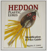 Heddon Plastic Lures Identification & Price Guide 