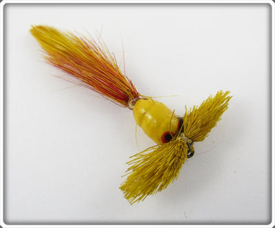 Vintage Heddon Yellow Float Hi Fly Rod Lure