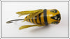 Heddon Yellow & Black Flyrod Bubbling Bug 90YB