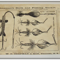 W. D. Chapman & Son Chapman's Baits Advertising Reprints