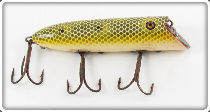 bab fishing lure Vintage Heddon Frog Scale Basser Lure 8509J For Sale