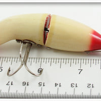 Heddon Red & White Baby Gamefisher