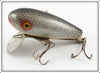 Vintage Staley Johnson Silver & Black Scale Honey Lure 