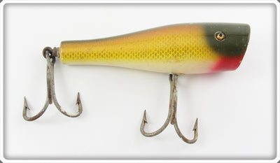 Vintage Creek Chub Golden Shiner Husky Plunker Lure 5804