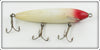 Vintage Shakespeare White & Red Hydroplane Lure