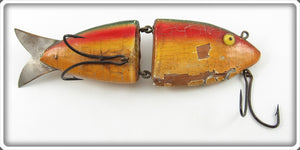 Vintage K&K Mfg Co Rainbow The K & K Animated Minnow Lure