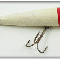 Vintage Creek Chub Red Head White Sarasota Lure 3302