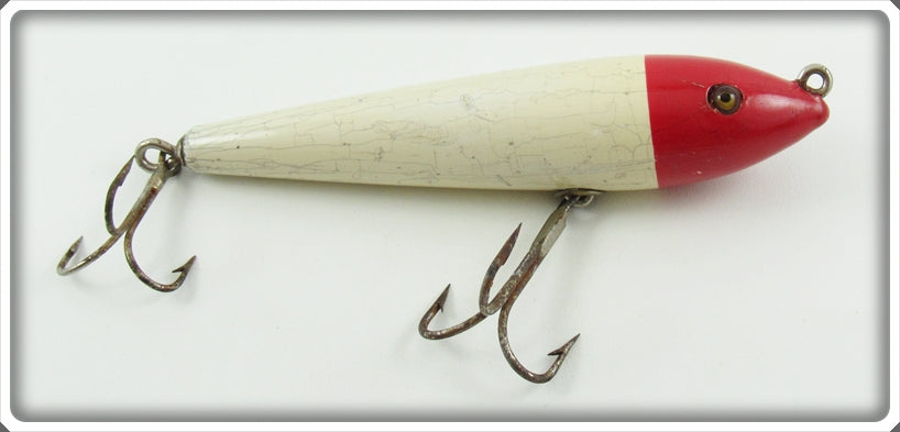 Vintage Creek Chub Red Head White Sarasota Lure 3302