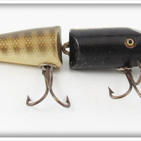 Creek Chub Black Head Pikie Scale Tail Jointed Pikie 2600 Special