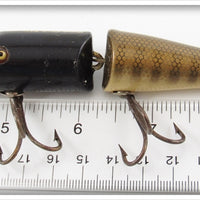 Creek Chub Black Head Pikie Scale Tail Jointed Pikie 2600 Special