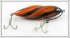 The Calumet Tackle Co Black & Orange Spiral Lure In Box