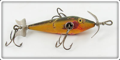 Antique Shakespeare Early Submerged Wooden Minnow Lure 33