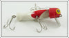 Lamothe Stokes Mfg Co White & Red Swiv A Lure In Box