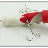 Lamothe Stokes Mfg Co White & Red Swiv A Lure In Box