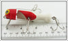 Lamothe Stokes Mfg Co White & Red Swiv A Lure In Box