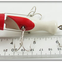 Lamothe Stokes Mfg Co White & Red Swiv A Lure In Box