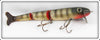 Erwin Weller Co Striped Weller Classic Minnow In Box