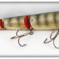 Erwin Weller Co Striped Weller Classic Minnow In Box