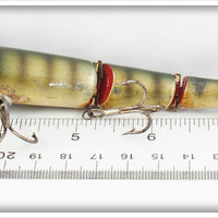 Erwin Weller Co Striped Weller Classic Minnow In Box