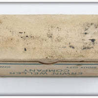 Weller White Red Eyes Mouse In Gray Mouse Box