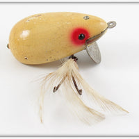 Weller White Red Eyes Mouse In Gray Mouse Box