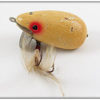 Weller White Red Eyes Mouse In Gray Mouse Box