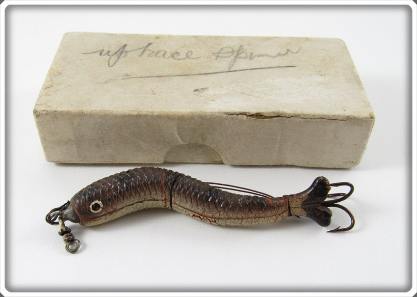 Vintage Unknown Possible Hardy Worm Lure In Box 