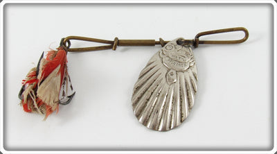 Vintage Pflueger Fish Head Success Spinner No. 4 