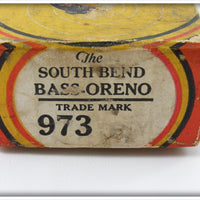 South Bend Yellow Red Arrowhead Bass Oreno In Box
