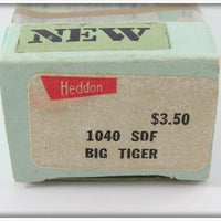 Heddon SDF Shad Big Tiger In Box