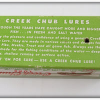 Creek Chub Shad Spinning Injured Minnow In Box