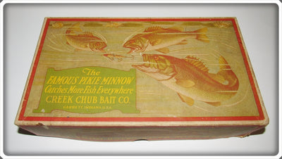 Creek Chub Empty Dealer Box For Silver Flash River Scamp 4318