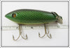 Heddon Green Scale Crab Wiggler In Correct Box 809D