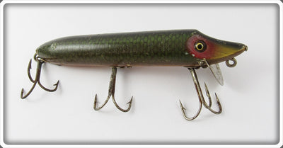 Vintage Heddon Green Scale Vampire Lure 7509D