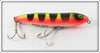 Vintage Heddon KCH Yellow Red Muskie Swayback Zara Spook 9255 KCH Lure