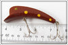 R-K Tackle Co Mahogany Hollowhead In Box
