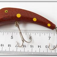 R-K Tackle Co Mahogany Hollowhead In Box