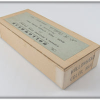 R-K Tackle Co Mahogany Hollowhead In Box