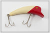 R-K Tackle Co White & Red Hollowhead In Box