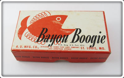 A.D. Mfg Co Empty Box For A Shiner Bayou Boogie