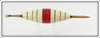 Ideal White, Red & Black Bobber Float