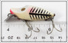 Heddon Pearl & Black Shore Minnow Midget River Runt In Box 9010XBP