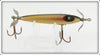 Vintage Heddon Shiner Scale Baby Torpedo Lure 129P