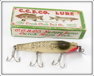 Vintage Creek Chub Silver Flash Pikie Lure In Box 718 