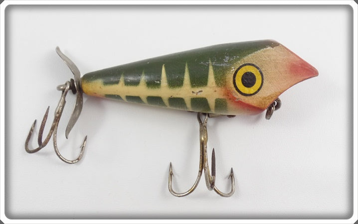 duck jr fishing lure Smithwick Green & White Stud Duck For Sale