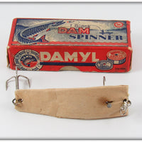 Vintage Dam Damyl Spinner Lure In Box 